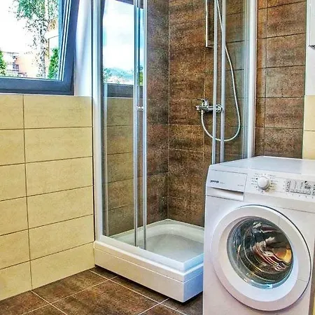 Luxury And Designed Bricks 1 With Garden Apartment Sarajevo